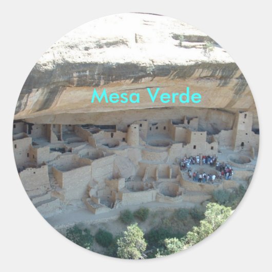 Rond Sticker Mesa Verde (Devant)