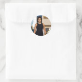 Rond Sticker Michelle Obama (Sac)
