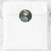 Rond Sticker "Microcosm : Seascape" (Sac)