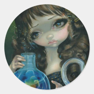 Rond Sticker "Microcosme : Galaxie"