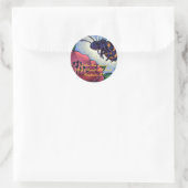 Rond Sticker Miel Bee Visite Fleurs Beekeeper Produit (Sac)