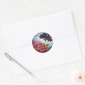 Rond Sticker Miel Bee Visite Fleurs Beekeeper Produit (Enveloppe)