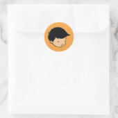 Rond Sticker Mike Park (Orange) (Sac)