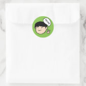 Rond Sticker Mike Park (Vert) (Sac)