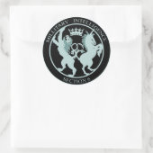 Rond Sticker Military Intelligence Section 6 (Sac)