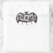 Rond Sticker Mimbres Bat (Sac)