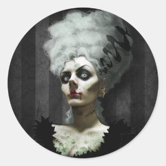 Rond Sticker Mme Fright