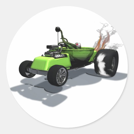 Rond Sticker mobile pour les roues bizarres (Devant)