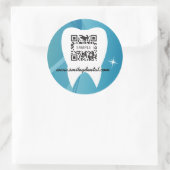 Rond Sticker Modèle Soins dentaires Test (Sac)