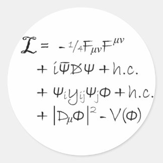 Rond Sticker - Modèle standard