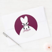 Rond Sticker Modifier la couleur pour coordonner votre  (Enveloppe)