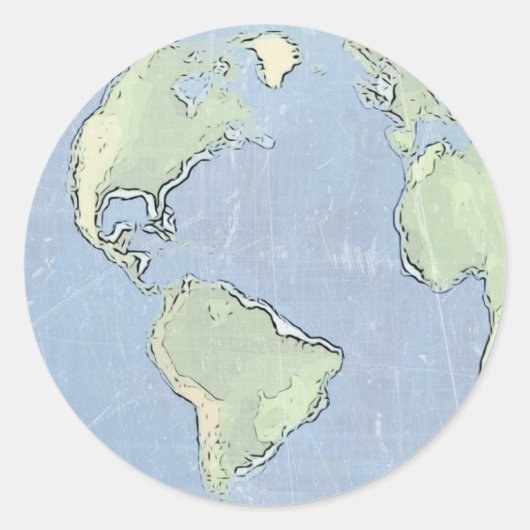 Rond Sticker Mondial (Devant)