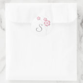 Rond Sticker Monogram Cherry Blossom (Sac)