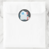 Rond Sticker Monster 3D (Sac)