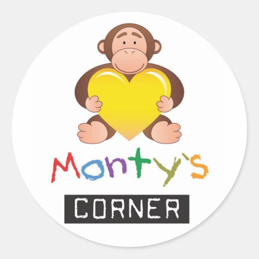 Rond Sticker Monty (Devant)