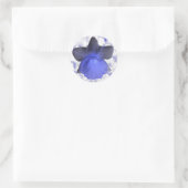 Rond Sticker Moody Blue Driding Daffodil (Sac)
