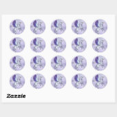 Rond Sticker Moonshine (Feuille)