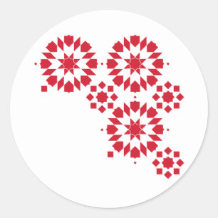 Rond Sticker Moroccan Zelij* Ceramic
