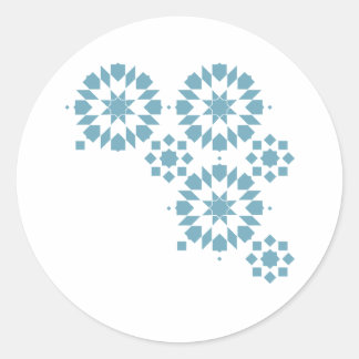 Rond Sticker Moroccan Zelij* Ceramic