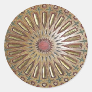 Rond Sticker Morrocon Beauté