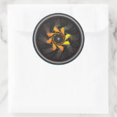 Rond Sticker moteur à réaction (Sac)