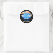 Rond Sticker Moto Loco (Sac)