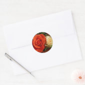 Rond Sticker multi-Roses (Enveloppe)