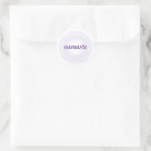 Rond Sticker Namaste Small Round (Sac)