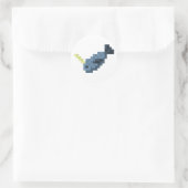 Rond Sticker Narwhal (Sac)