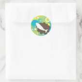 Rond Sticker Narwhal Dream (Sac)