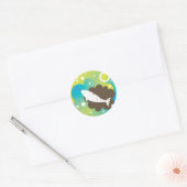 Rond Sticker Narwhal Dream (Enveloppe)