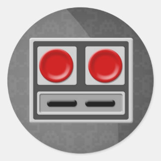 Rond Sticker "Nessie"