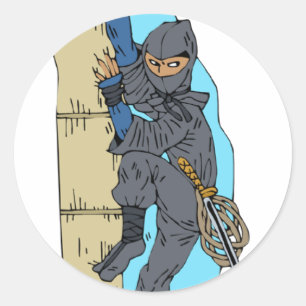 Rond Sticker Ninja