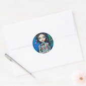 Rond Sticker "Nixie" (Enveloppe)