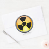 Rond Sticker nucléaire (Enveloppe)