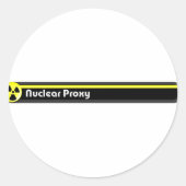 Rond Sticker NuclearProxy.com (Devant)