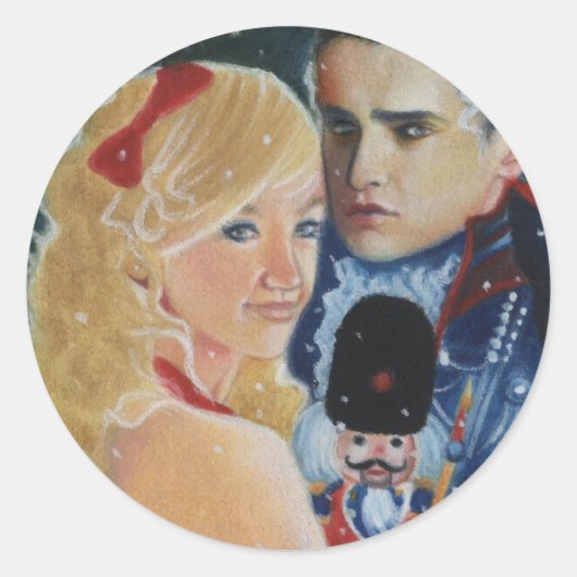 Rond Sticker Nutcracker (Devant)