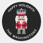 Rond Sticker Nutcracker (Devant)