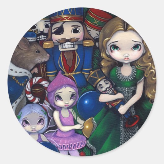 Rond Sticker "Nutcracker Suite" (Devant)