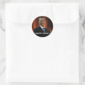 Rond Sticker Obama (Sac)