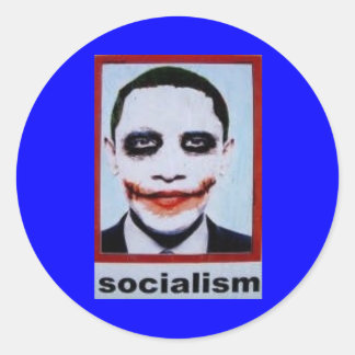 Rond Sticker Obama