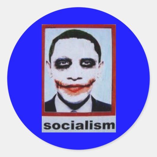 Rond Sticker Obama (Devant)