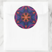 Rond Sticker Ocanayia Fractal Mandala (Sac)