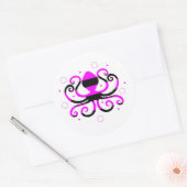 Rond Sticker Octopus (Enveloppe)
