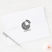 Rond Sticker officiel WaffleCast (Enveloppe)