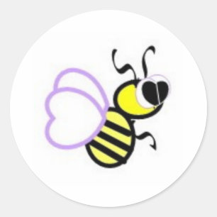 Rond Sticker OHG Bee MS