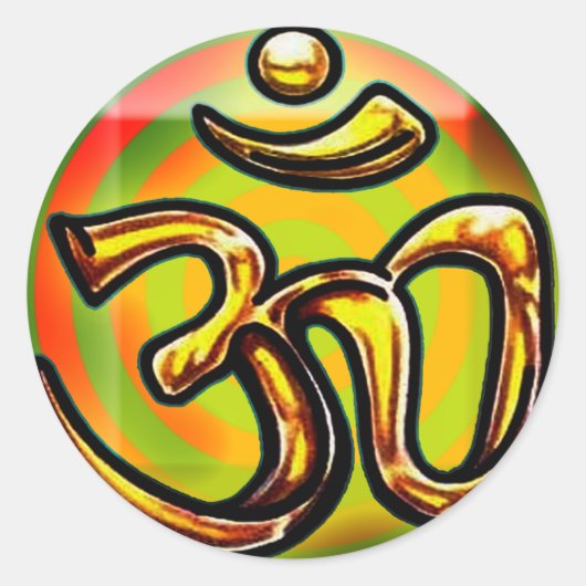 Rond Sticker OHM LARGE (Devant)