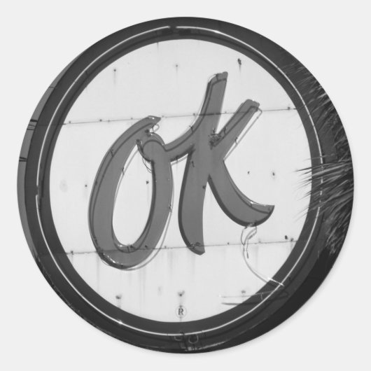 Rond Sticker OK (Devant)