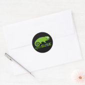 Rond Sticker openSUSE (Enveloppe)