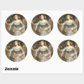 Rond Sticker Ophelia (Feuille)